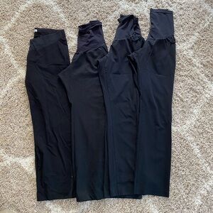 Set of 4 maternity boot cut dress pants